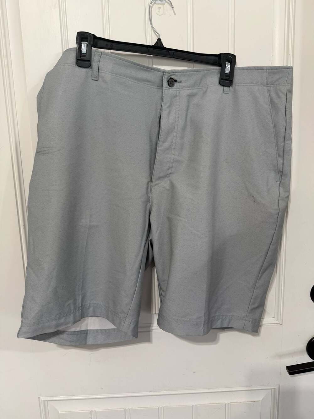 Pebble Beach Men's Performance Golf Shorts Gray Size 40